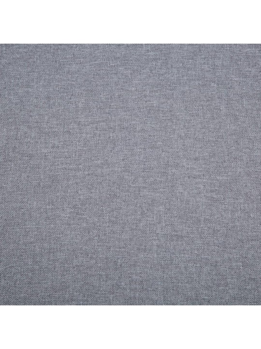 Dīvāns, trīsvietīgs, 172x70x82 cm, gaiši pelēka auduma apdare