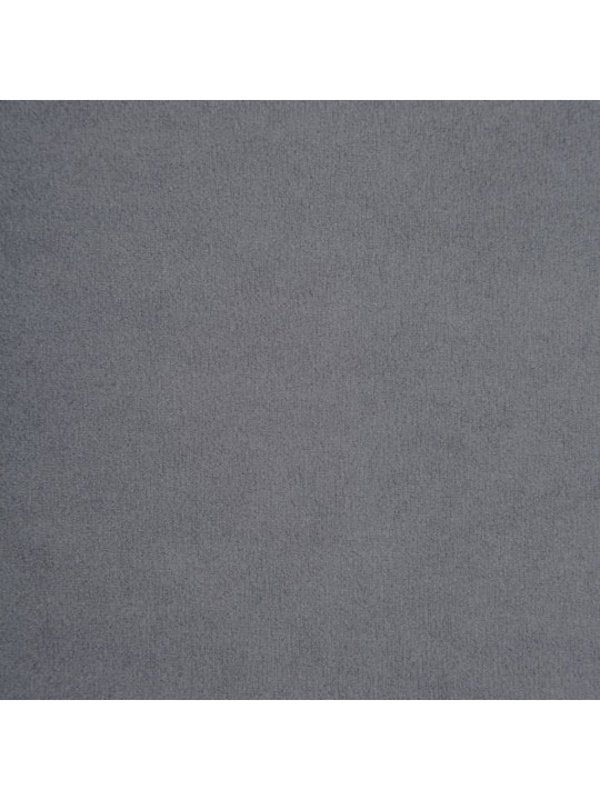 Chesterfield dīvāns, trīsvietīgs, 199x75x72 cm, pelēks samts