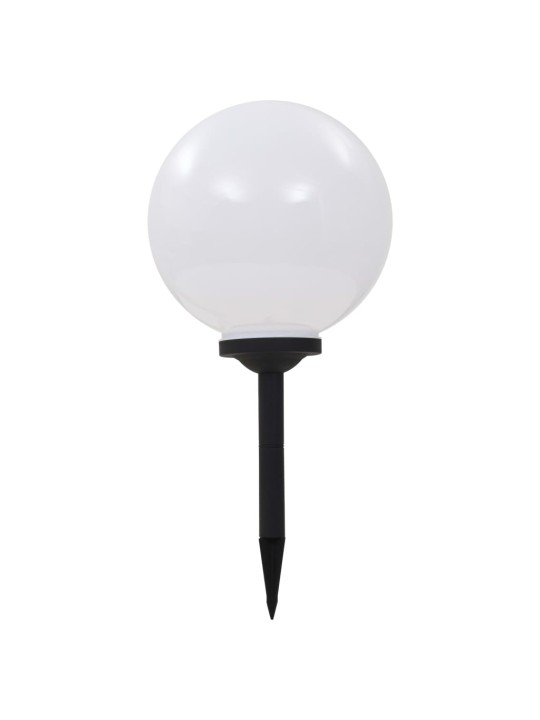 Sfēriskas āra led solārās lampas, 2 gab., 30 cm, rgb
