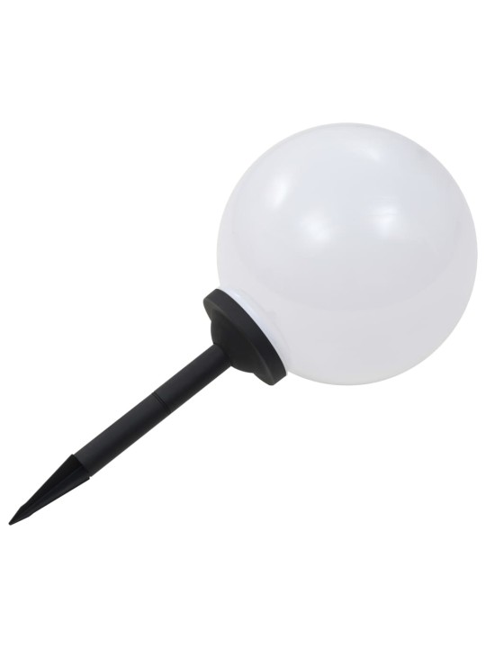 Sfēriskas āra led solārās lampas, 2 gab., 30 cm, rgb
