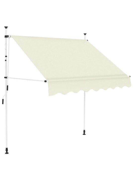 Markīze, 200 cm, manuāli darbināma, krēmkrāsā