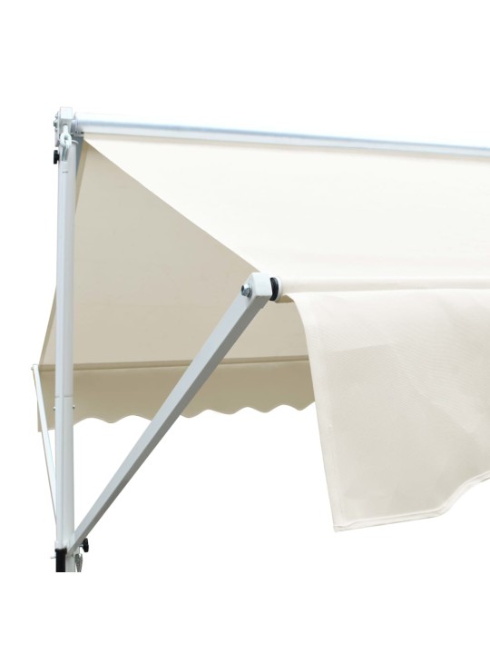 Brīvi stāvoša nojume, 4x3 m, krēmkrāsas