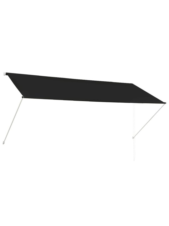 Markīze, 300x150 cm, sarullējama, antracītpelēka