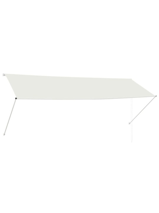 Markīze, 350x150 cm, sarullējama, krēmkrāsas