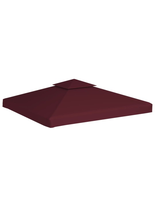 Nojumes jumta pārsegs, divdaļīgs, 3x3 m, bordo