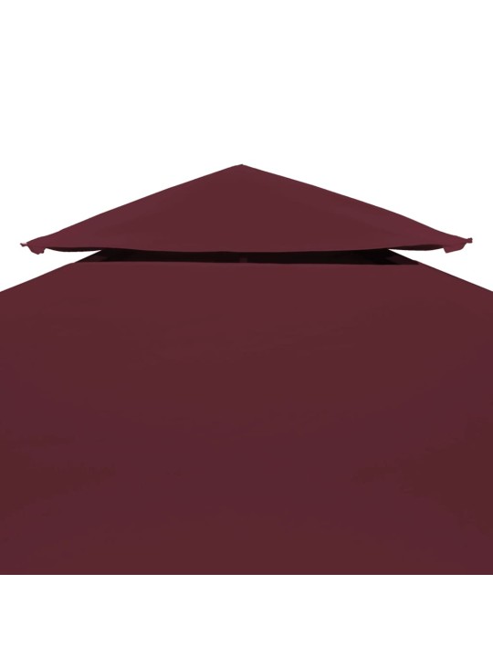 Nojumes jumta pārsegs, divdaļīgs, 3x3 m, bordo