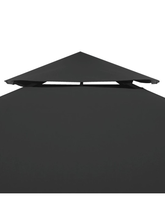 Nojumes jumta pārsegs, divdaļīgs, 4x3 m, antracītpelēks