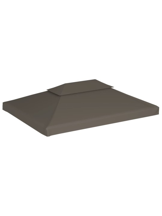 Nojumes jumta pārsegs, divdaļīgs, 310 g/m², 4x3 m, pelēkbrūns