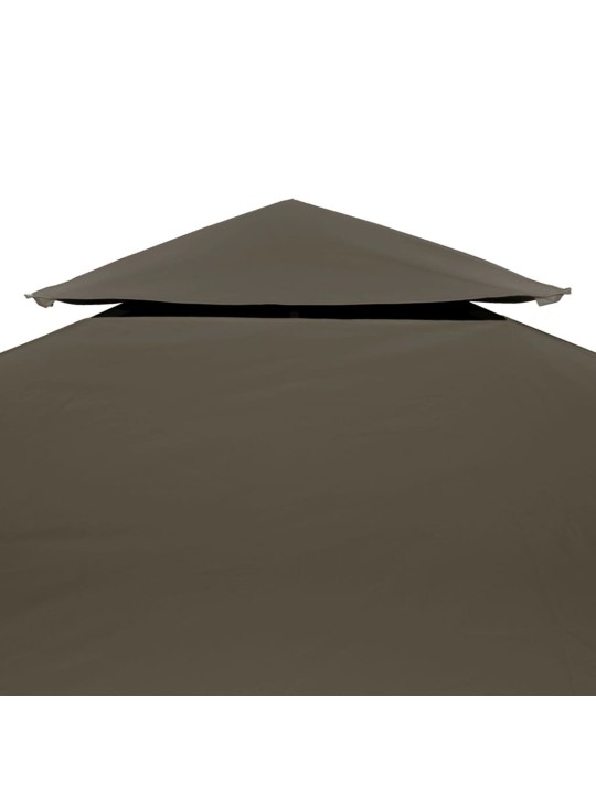 Nojumes jumta pārsegs, divdaļīgs, 310 g/m², 4x3 m, pelēkbrūns
