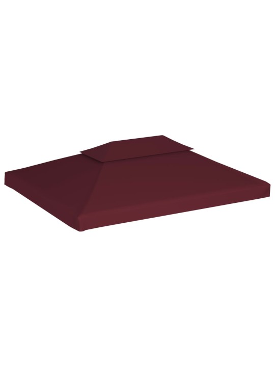 Nojumes jumta pārsegs, divdaļīgs, 4x3 m, bordo