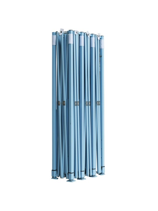 Saliekama nojume ar 5 sānu sienām, 3x9 m, krēmkrāsas
