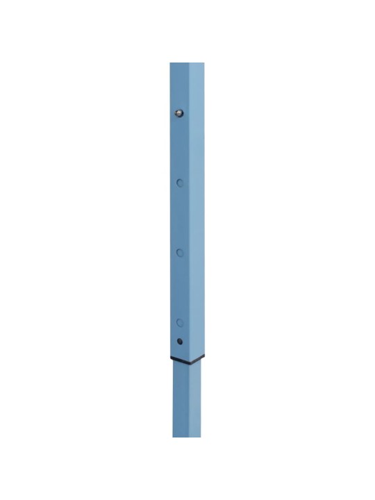 Saliekama nojume ar 8 sānu sienām, 3x9 m, zila