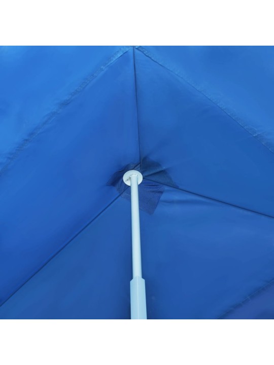 Saliekama nojume ar 8 sānu sienām, 3x9 m, zila