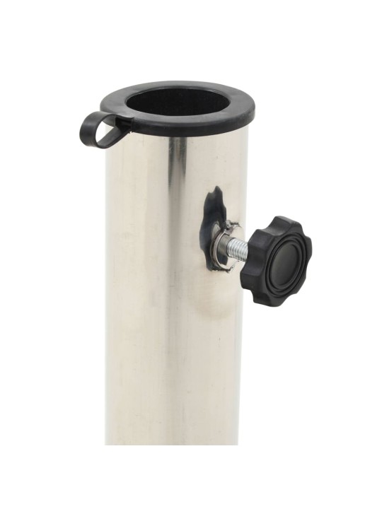 Saulessarga pamatne, melna, granīts, 20 kg, kvadrāta forma
