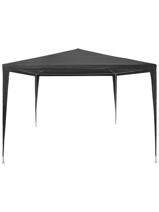 Dārza nojume, antracītpelēka, pe, 3x4 m