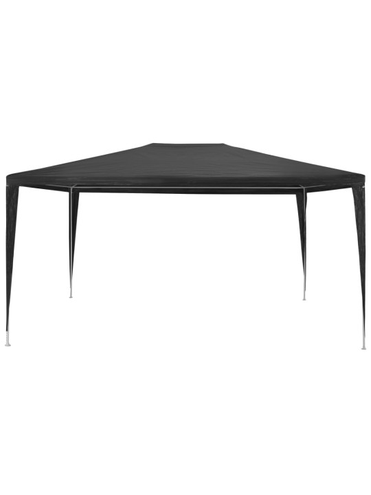 Dārza nojume, antracītpelēka, pe, 3x4 m