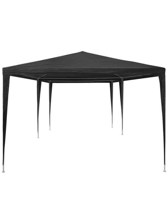 Dārza nojume, antracītpelēka, pe, 3x6 m