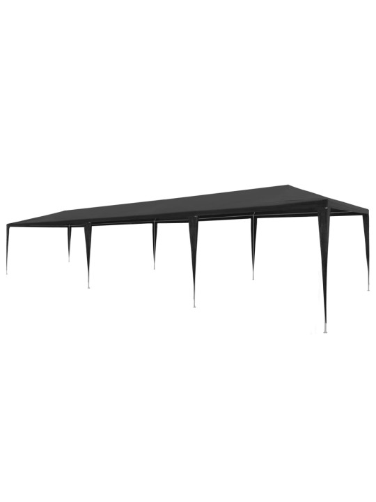 Dārza nojume, antracītpelēka, pe, 3x9 m