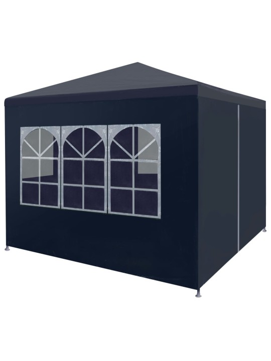 Svinību telts, zila, 3x3 m
