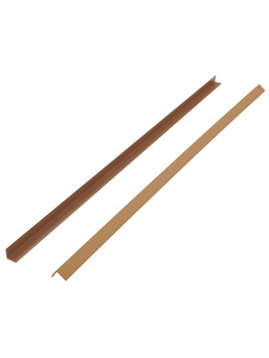 Dekoratīvas stūra līstes, 5 gab., wpc, 170 cm, tīkkoka krāsā