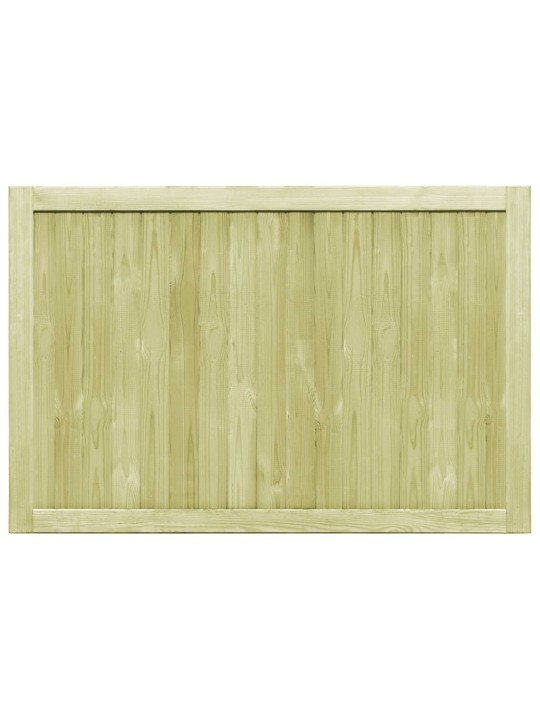 Dārza vārti, 2 gab., impregnēts priedes koks, 300x100 cm