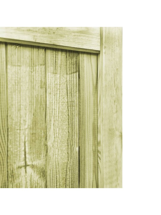 Dārza vārti, 2 gab., impregnēts priedes koks, 300x100 cm
