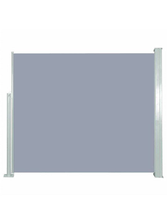 Izvelkama sānu markīze, 120x300 cm, pelēka