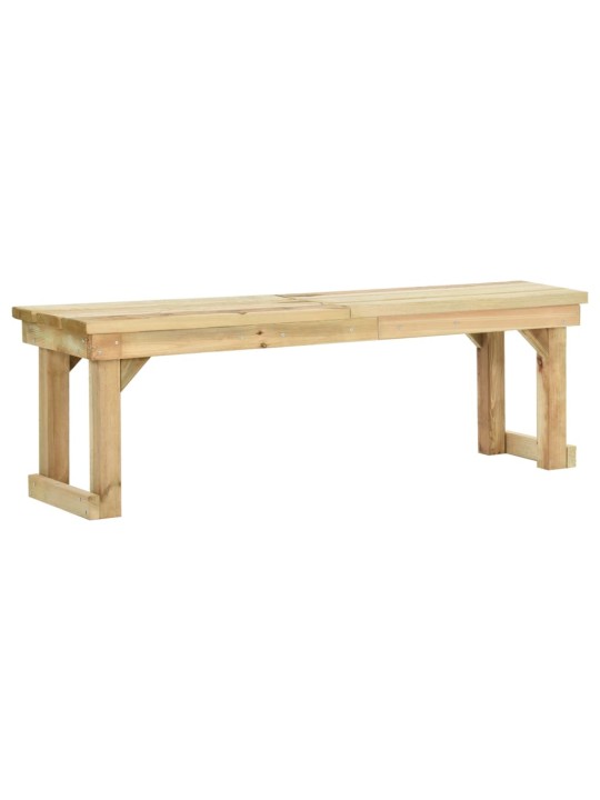 Dārza sols, 140 cm, impregnēts priedes koks
