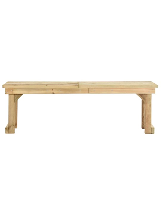 Dārza sols, 140 cm, impregnēts priedes koks