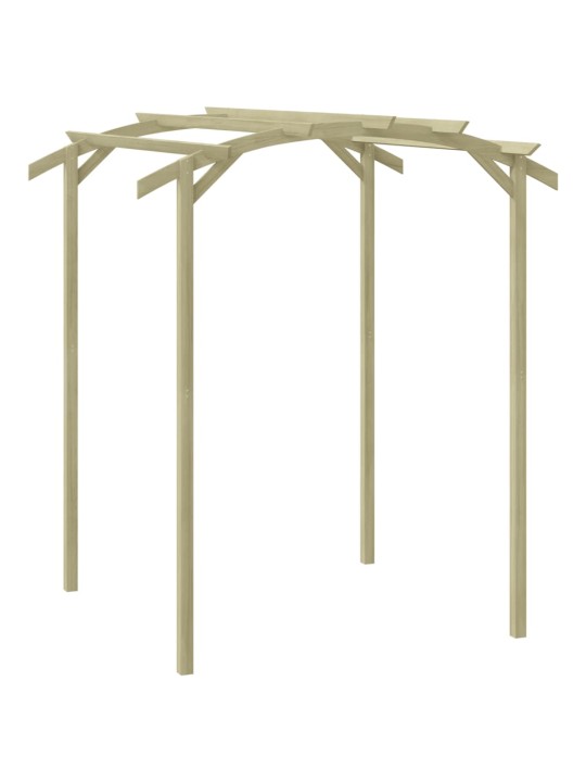 Dārza pergola, impregnēts priedes koks, 180x197x210 cm