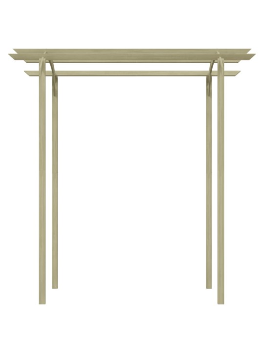 Dārza pergola, impregnēts priedes koks, 180x197x210 cm