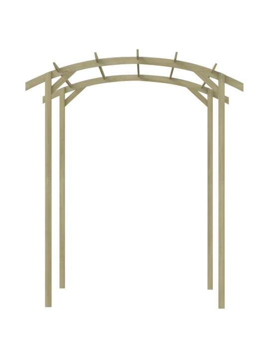 Dārza pergola, impregnēts priedes koks, 180x197x210 cm