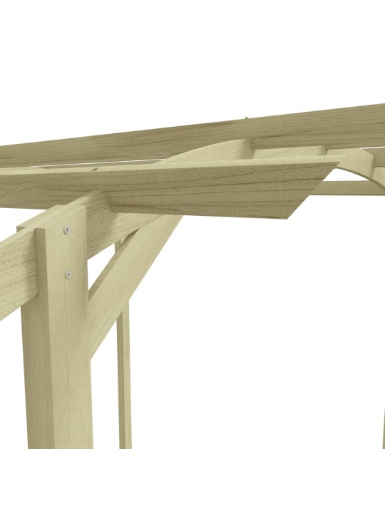 Dārza pergola, impregnēts priedes koks, 180x197x210 cm