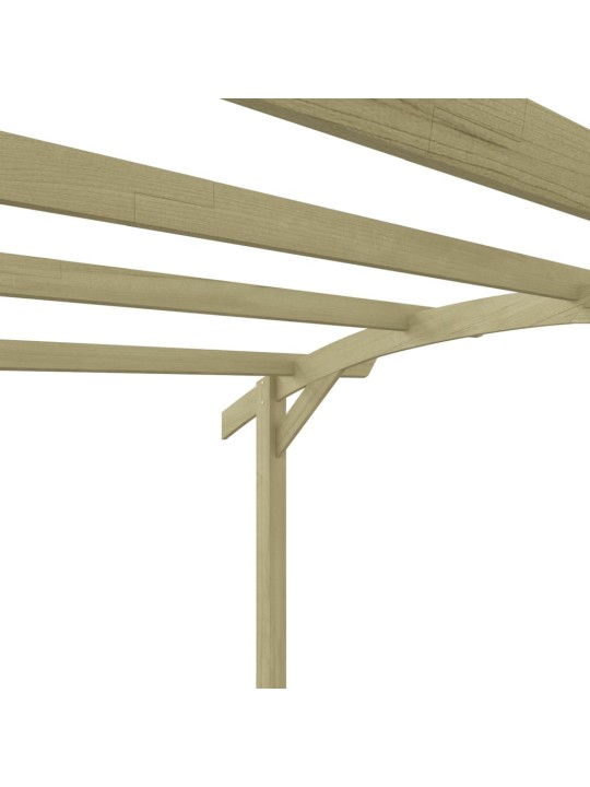 Dārza pergola, impregnēts priedes koks, 180x197x210 cm