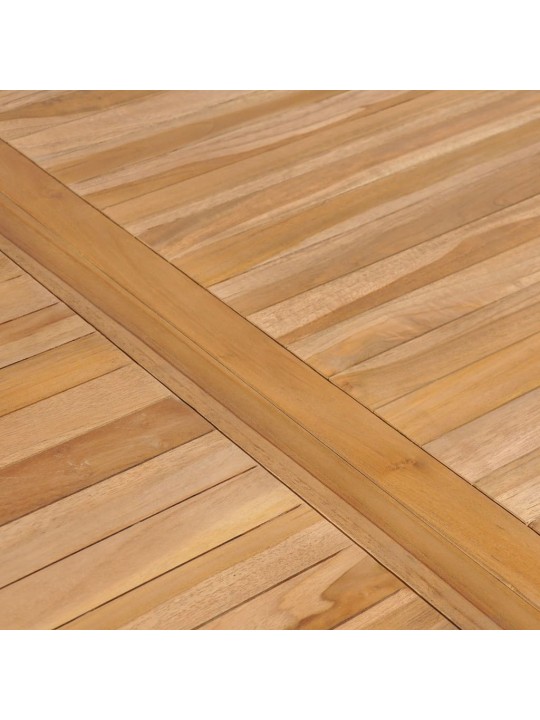 Dārza galds, 150x90x77 cm, masīvs tīkkoks