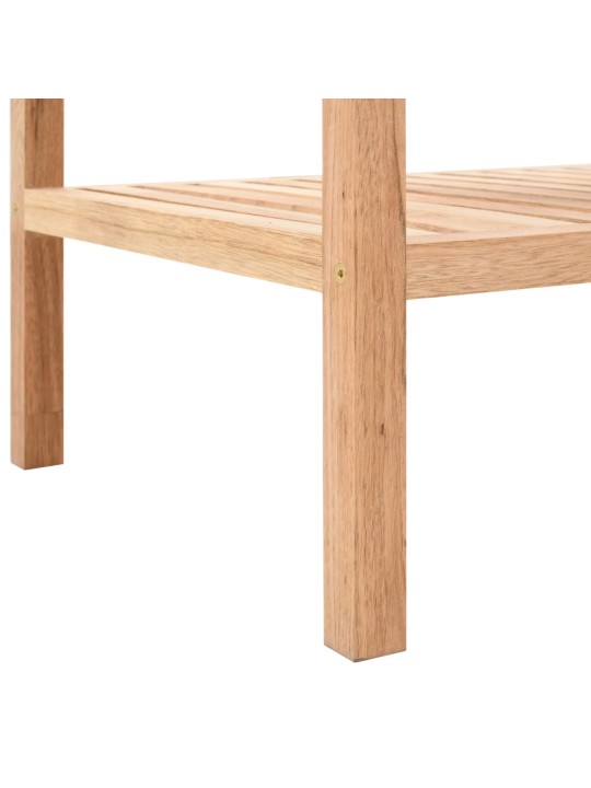 Vannasistabas plaukts, 100x40x65 cm, valriekstu masīvkoks