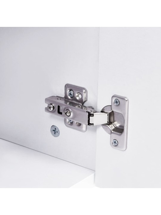 Kumode, 160x40x70 cm, balts mdf