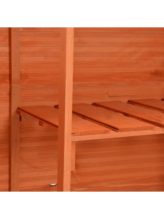 Dārza skapītis, 128x42x91 cm, koks