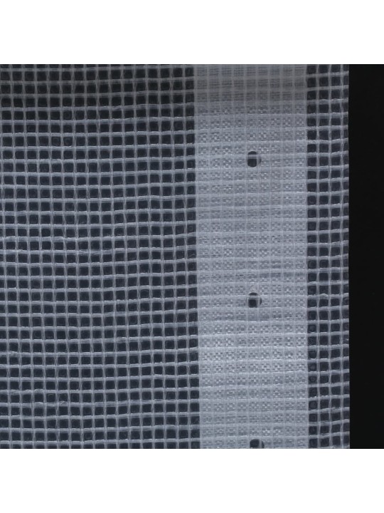 Brezenta pārklājs, smalki austs, 260 g/m² 3x15 m, balts