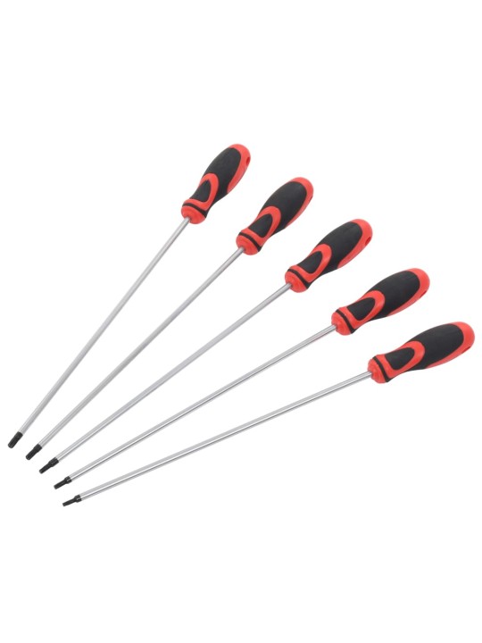 5-daļīgs torx skrūvgriežu komplekts, 300 mm