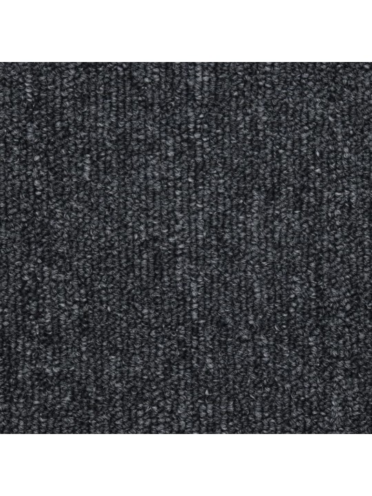 Kāpņu paklāji, 15 gab., antracītpelēki, 56x17x3 cm