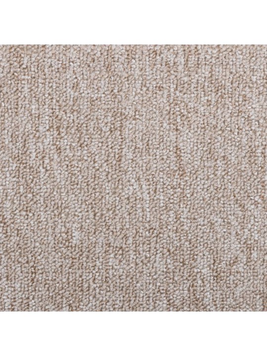 Kāpņu paklāji, 15 gab., gaiši brūni, 65x24x4 cm