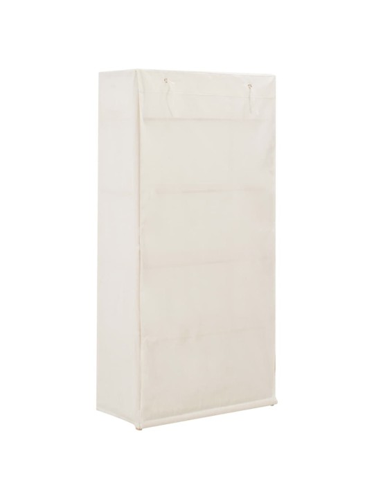Skapis, 79x40x170 cm, balts audums