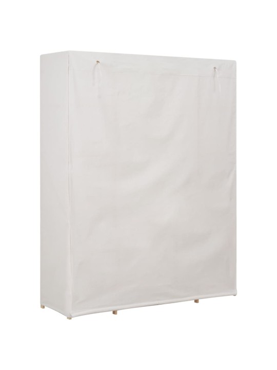 Skapis, 135x40x170 cm, balts audums