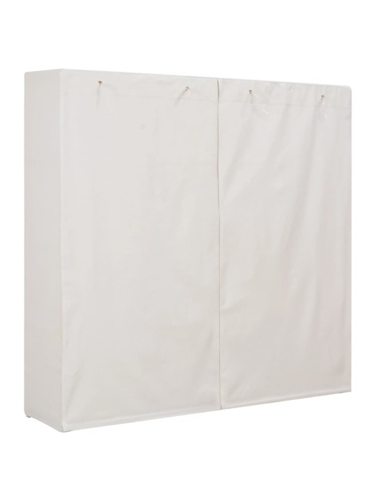 Skapis, 173x40x170 cm, balts audums