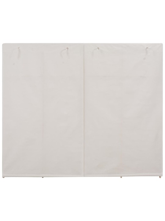 Skapis, 200x40x170 cm, balts audums
