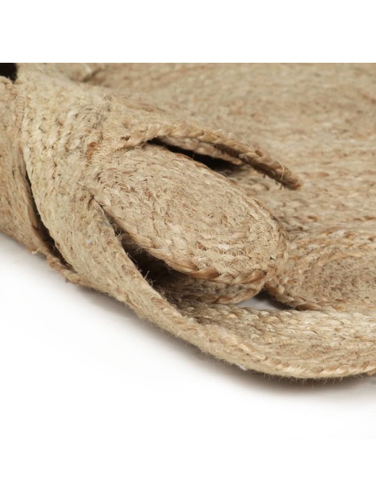 Pīts paklājs, 120 cm, džuta, roku darbs