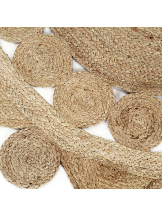 Pīts paklājs, 120 cm, džuta, roku darbs