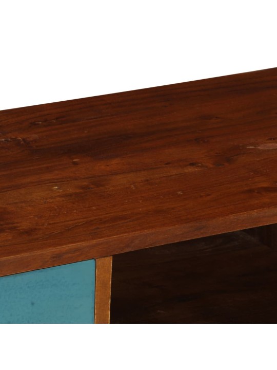 Tv skapītis ar 3 atvilktnēm, 110x35x50 cm, akācijas masīvkoks
