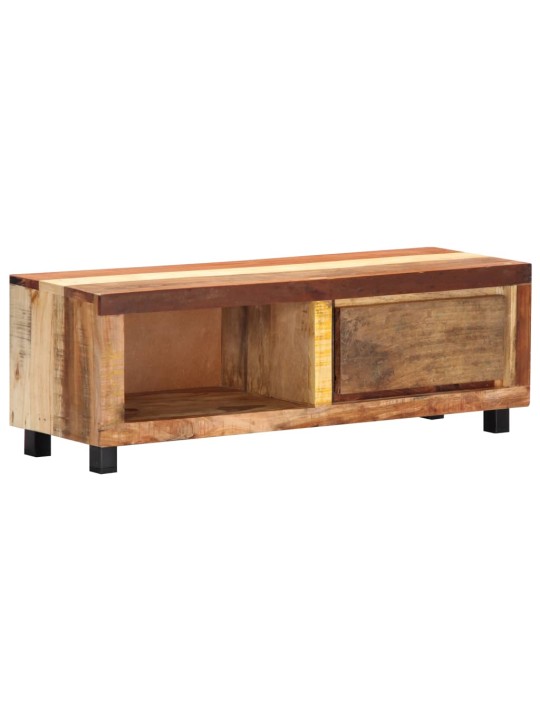 Tv skapītis, 100x30x33 cm, pārstrādāts masīvkoks